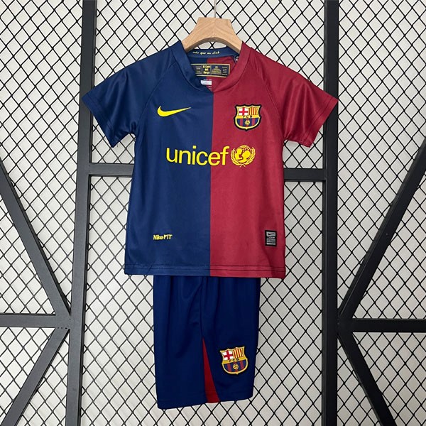 Camiseta Barcelona Primera equipo Retro Niño 2008 2009